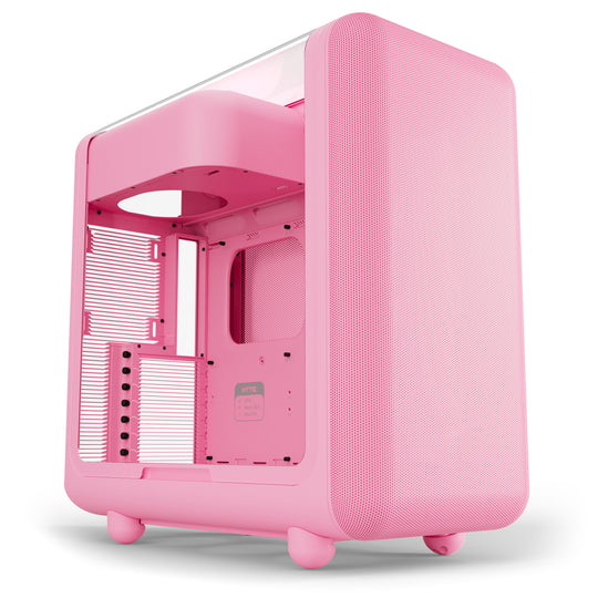 HYTE X50 Modern Performance Mid-Tower ATX Case - STRAWBERRY MILK