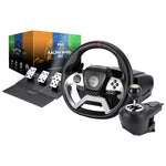 Maxx Tech Pro Force Feedback Racing Wheel Kit PC, Xbox & PS4
