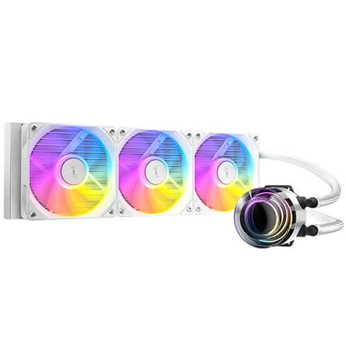Antec Vortex Lum 360 ARGB AIO - 360mm - White - 280W TDP