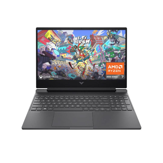 HP - Victus Gaming 15-fb2007na Gaming Laptop - AMD Ryzen 5 8645HS - NVIDIA RTX 4050 - 16GB RAM - 512GB SSD - 15.6" Full HD IPS 144Hz - Windows 11 Home - Black