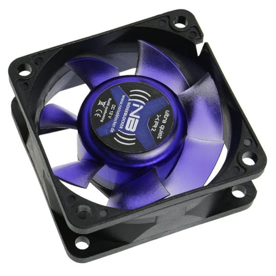 Noiseblocker Black Silent XR2 Fan - 60mm - 2200 RPM - 15 dB(A) - Blue Blades