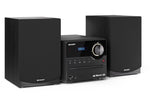 Sharp XL-B517D Home audio micro system 45 W Black