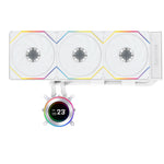 Lian Li HydroShift II LCD-C 360TL AIO CPU Cooler - 360mm Radiator - 2.1" IPS LCD - White