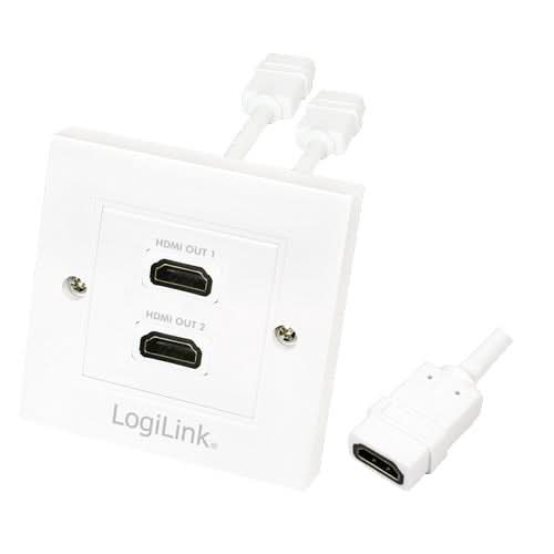 LogiLink AH0015 HDMI cable HDMI Type A (Standard) White