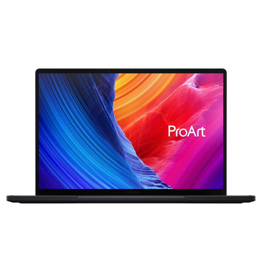لابتوب أسوس برو آرت PX13، بمعالج AMD  ريزن AI 9 HX 370، نفيديا جيفورس RTX 4060، ذاكرة 24 جيجابايت LPDDR5x-SDRAM، تخزين 1 تيرابايت SSD، شاشة لمس مقاس 13.3 انش، ويندوز 11 هوم، أسود