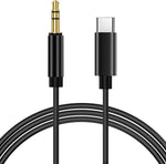 USB C Aux Cable,USB C to 3.5mm Headphone Stereo Cord Car Audio Aux Jack Cable