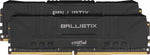 Crucial Ballistix 32GB Kit (2 x 16GB) DDR4-3200 Desktop Gaming Memory - BL2K16G4D32AESE
