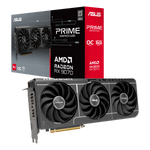 Asus Radeon RX 9070 Prime OC EVO 16GB GDDR6 PCI-Express Graphics Card