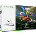 Xbox One S Refurbished, 1000GB, White + Rocket League