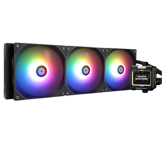 Thermalright Frozen Warframe 420 ARGB Black AIO Cooler - 420mm w/2.4" LCD