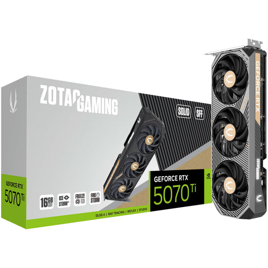Zotac GeForce RTX 5070 Ti Solid SFF 16GB GDDR7 2452 MHz