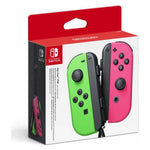 Nintendo Switch Joy-Con Controller Pair - Neon Green & Pink