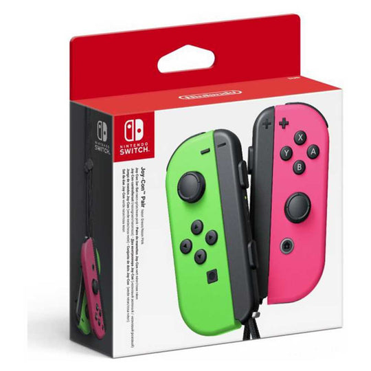 Nintendo Switch Joy-Con Controller Pair - Neon Green & Pink