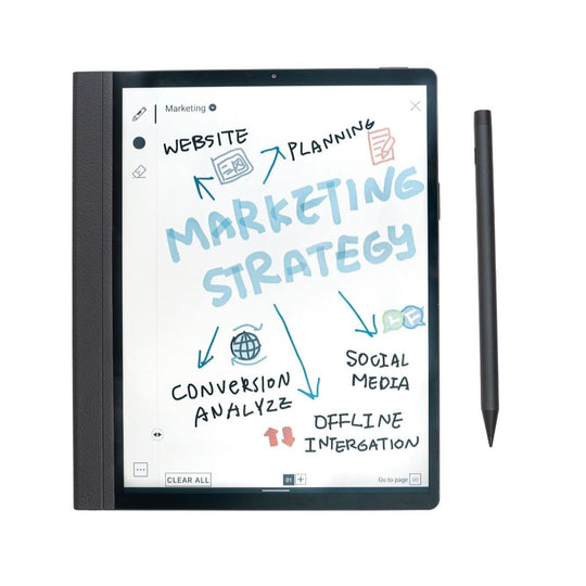 هاندس بري هانس نوت 2، قارئ إلكتروني، شاشة لمسية، سعة 64 جيجابايت، واي فاي، باللون الأسود