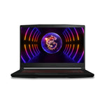 لابتوب الألعاب MSI Gaming Thin GF63 12V، بمعالج إنتل كور i7-12650H، كرت شاشة NVIDIA GeForce RTX 4060، رام 16GB DDR4، تخزين SSD 512GB، شاشة 15.6 بوصة بدقة Full HD، أسود