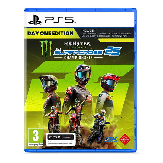 Monster Energy Supercross 25 Day One Edition PS5 Game