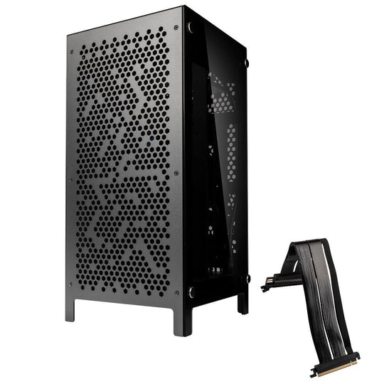Kolink Rocket Complex Aluminium Mini-ITX Tower Case - Gunmetal Grey