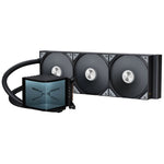 TRYX PANORAMA 360 Black AIO Liquid Cooler - 360mm w/6.5" 3D AMOLED Display