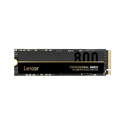 محرك أقراص SSD سعة 1 تيرابايت من Lexar بحجم M.2 مع واجهة PCIe 4.0 وتقنية 3D TLC NAND للذاكرة.