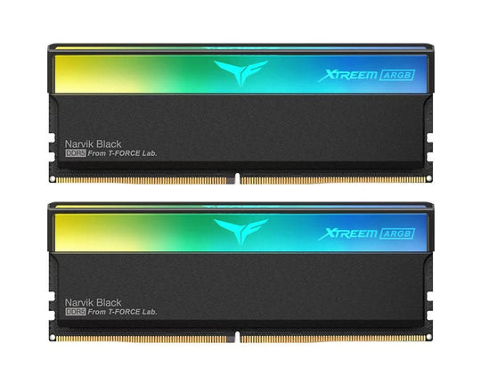 TeamGroup T-FORCE XTREEM ARGB 32GB (2x16GB) 288-Pin DDR5 SDRAM 7200 MHz Desktop Memory Kit - Black