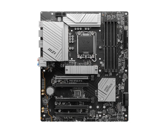 MSI PRO B760-P II LGA 1700 ATX Motherboard