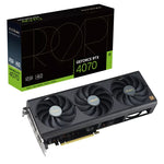 ASUS ProArt, GeForce RTX 4070, 12GB GDDR6X, Axial-tech, Graphics Card