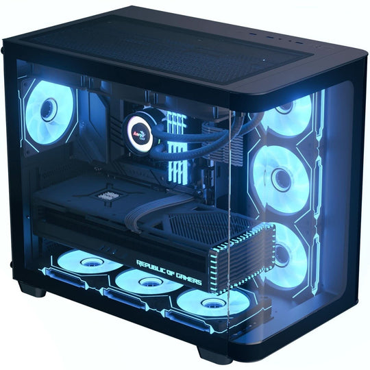 GRADE A1 - Gladiator PC Colosseum + Zenith + Gaming PC - AMD Ryzen 7 9800X3D - Radeon RX 9070 XT - 32GB DDR5 - 2TB SSD