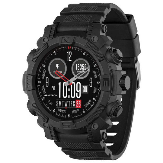 Reflex Active Series 38 Black Sports Calling Smart Watch