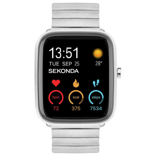 Sekonda Motion Plus Silver Coloured Bracelet Smart Watch