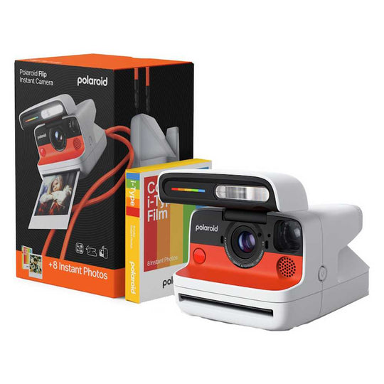 Polaroid Flip Instant Camera with Film - White