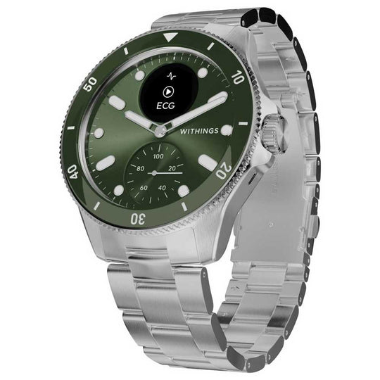 Withings ScanWatch Nova 42mm Smart Watch - Green