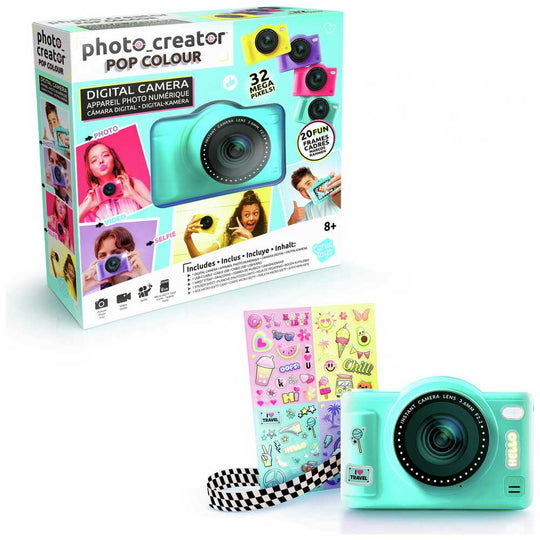Photo Creator Pop Colour Camera Green