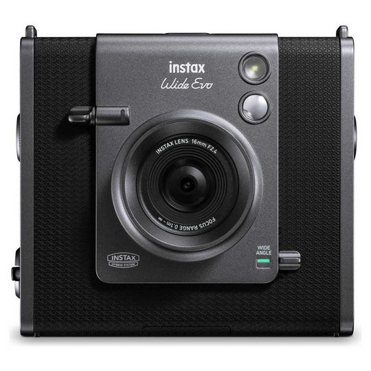 Instax Wide Evo Hybrid Instant Camera – Black