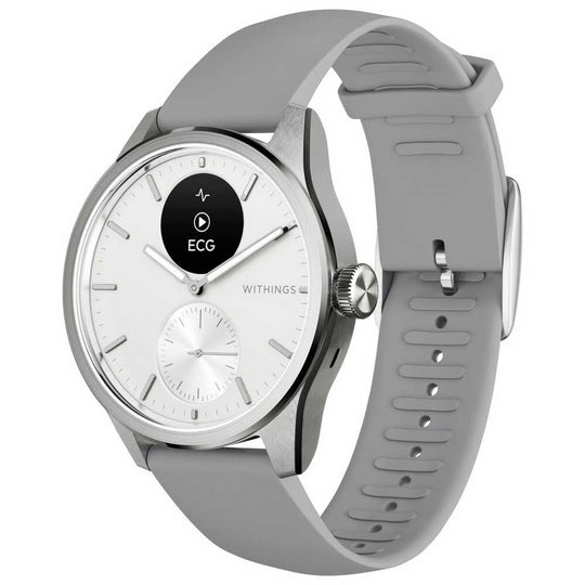Withings ScanWatch 2 42mm Smart Watch - Pearl White & Grey