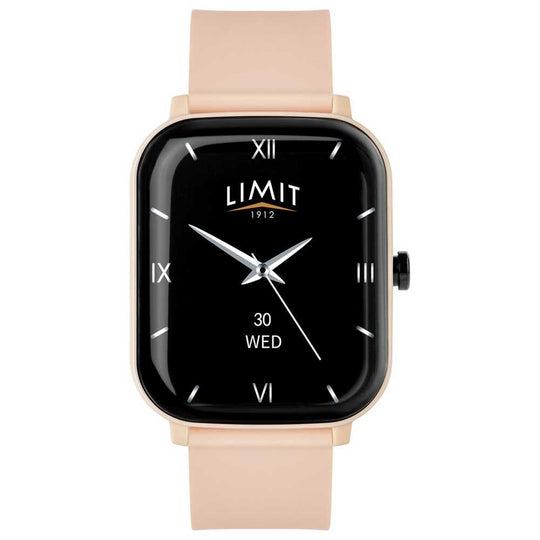 Limit Pink Silicone Strap Calling Smart Watch