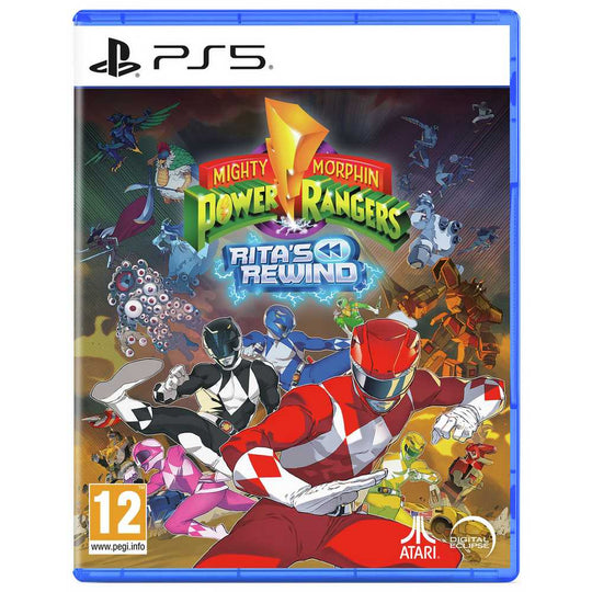 Mighty Morphin Power Rangers Rita's Rewind PS5 Game PreOrder
