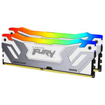 Kingston FURY Renegade RGB 48GB (2x24GB) DDR5 C40 8400MHz CUDIMM Dual Channel Kit - White