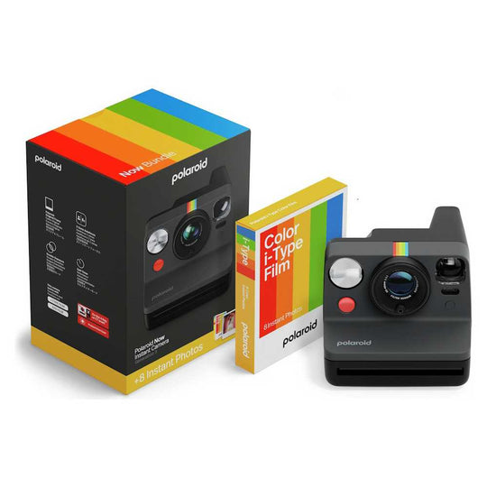 Polaroid Now Gen 3 Instant Camera Bundle - Black
