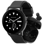 Reflex Active Black Calling Smart Watch and Earbud Set