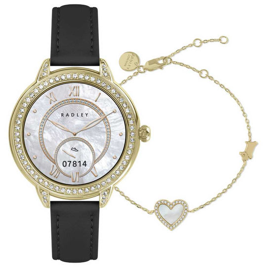 Radley Stone Set AMOLED Calling Smart Watch and Bracelet Set