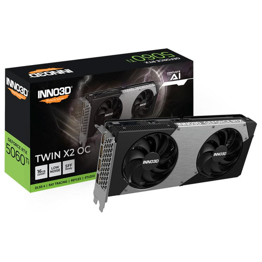 INNO3D GeForce RTX 5060Ti TWIN X2 OC 16GB GDDR7 2602 MHz