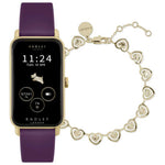 Radley Series 21 Purple Strap Smart Watch and Bracelet Set