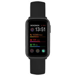 Sekonda Black Silicone Strap Fitness Tracker Smart Watch