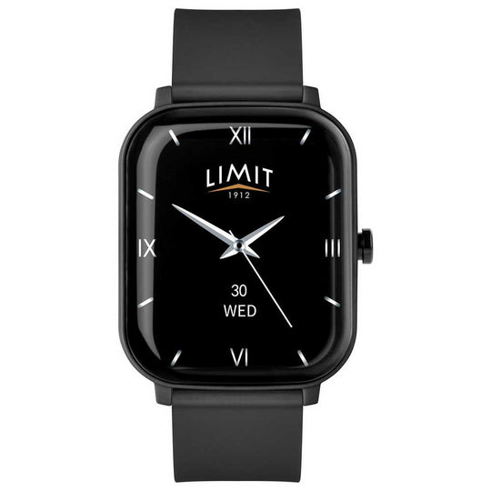 Limit Black Silicone Strap Calling Smart Watch