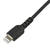 StarTech.com, 6 foot, 2m, Durable, USB-C,  Lightning Cable, Black - GIGATE KSA