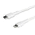 Bouncepad, CB-RF-L2C-W, mobile phone cable, 2 m,USB C , Lightning, White - GIGATE KSA