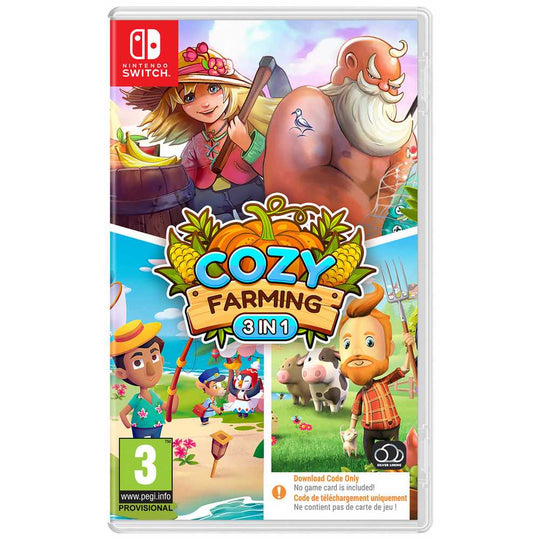 Cozy Farming 3-in-1 Nintendo Switch Game