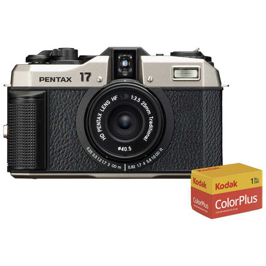 Pentax 17 Compact Film Camera with 35mm Fixed Lens + Filmx1