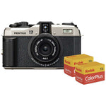 Pentax 17 Compact Film Camera with 35mm Fixed Lens + Filmx2