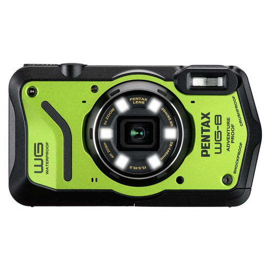 Pentax WG-8 20MP 5x Zoom Compact Digital Camera - Green